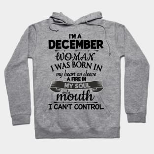 I'm A December Woman Happy Birthday To Me You Mommy Daughter Hoodie